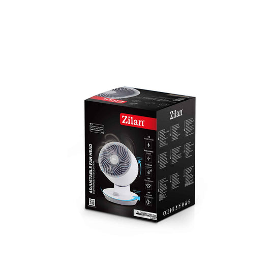 Ventilator de birou, 3 trepte de viteza, putere 45W ZILAN / ZLN 1009 - 221.ro