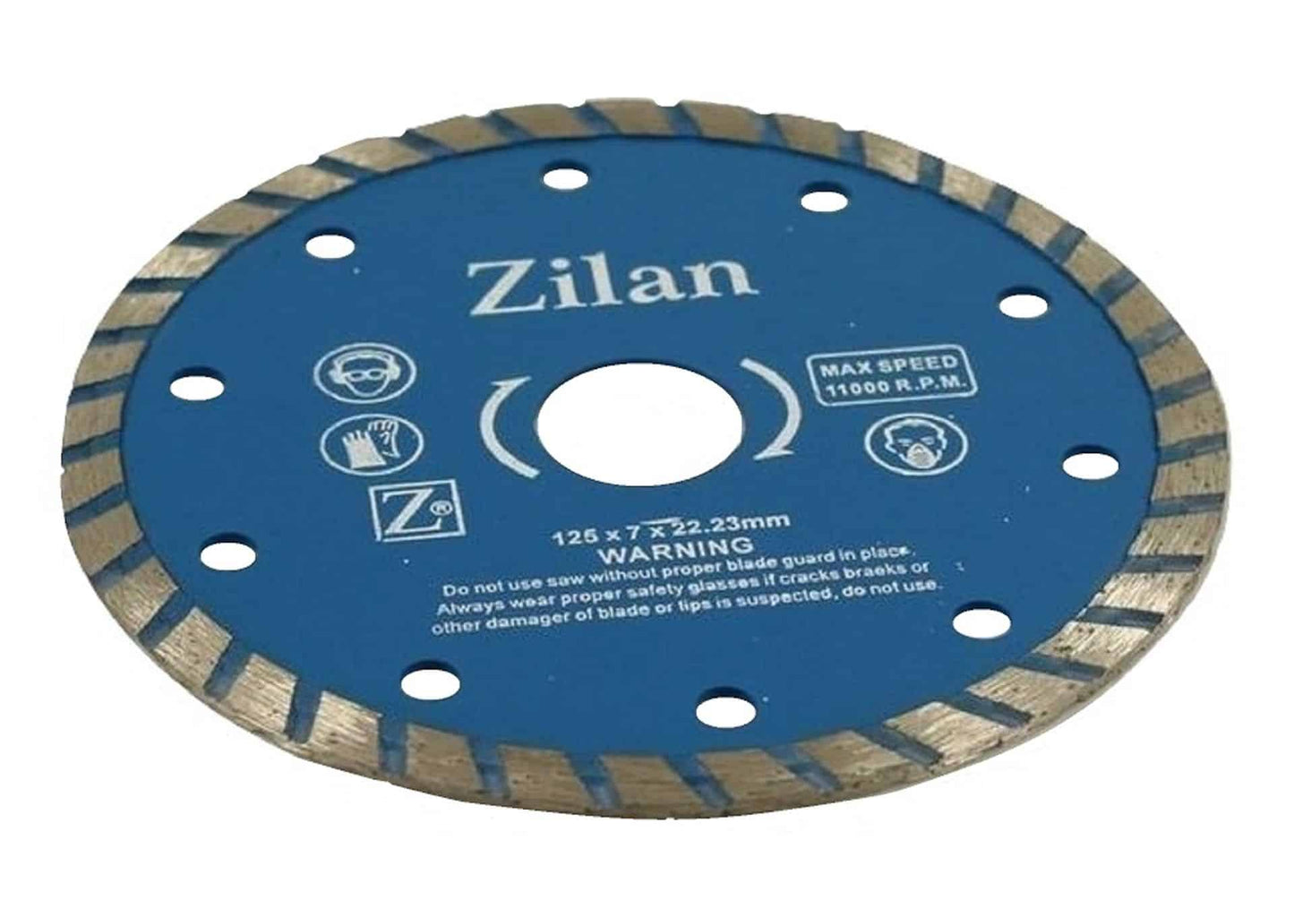 Disc diamantat continuu 125x7x22.23mm / ZLN 1014