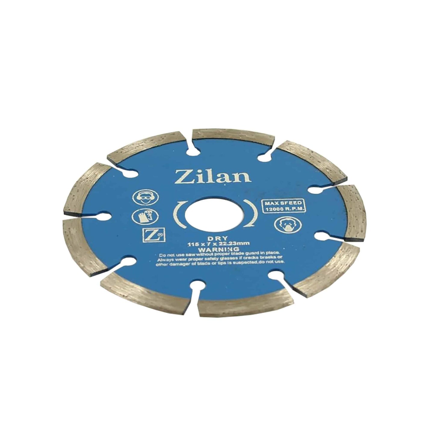 Disc diamentat segmentat 115x7x22.23mm / ZLN 1045 - 221.ro
