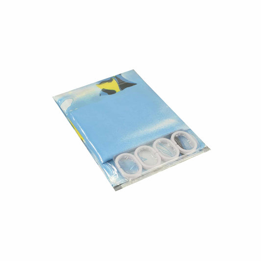 Perdea de baie panzata din poliester, dimensiune: 180 x 200 cm / ZLN 1053