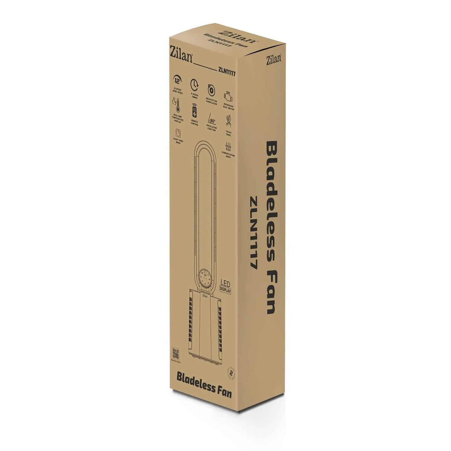 Ventilator turn, 3 trepte de viteza, putere 40W, timer 8h ZILAN / ZLN 1117 - 221.ro
