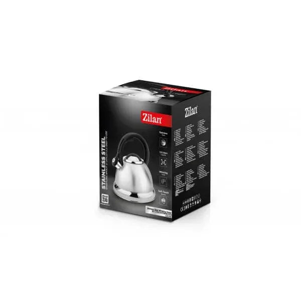 Ceainic din otel inoxidabil cu fluier, capacitate 3.5l, ZILAN / ZLN 1306 - 221.ro