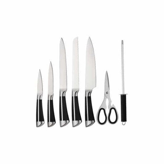 Set cutite 8 piese din otel inoxidabil, cu suport ZILAN / ZLN 1634 - 221.ro