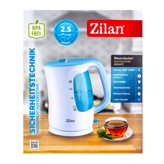 Fierbator electric, putere 2200W, capacitate 2.5L / ZLN 1673 - 221.ro