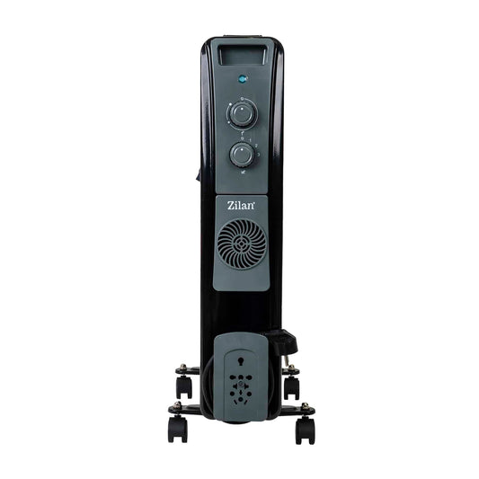 Calorifer electric cu ulei, termostat reglabil, putere 2400W, 9 elementi / ZLN 1956