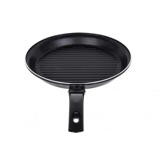 Tigaie grill neagra, rotunda, diametru 28 cm / ZLN 2126 - 221.ro