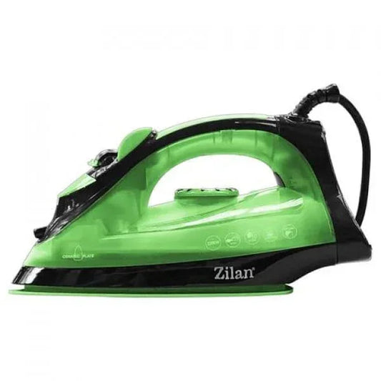 Fier de calcat talpa ceramica, putere 2200W, calcare cu aburi si uscata, functie autocuratare, verde / ZLN 2189 - 221.ro