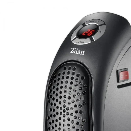 Aeroterma ceramica , Negru, ecran LCD, foarte puternica si compacta / ZLN 2281 - 221.ro