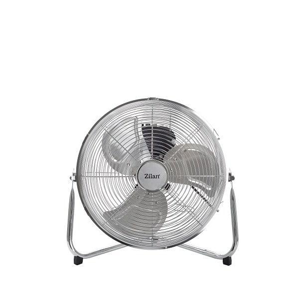 Ventilator rotund cu suport, 3 trepte de viteza, putere 50W, diametru 36cm, inox ZILAN / ZLN 2348 - 221.ro