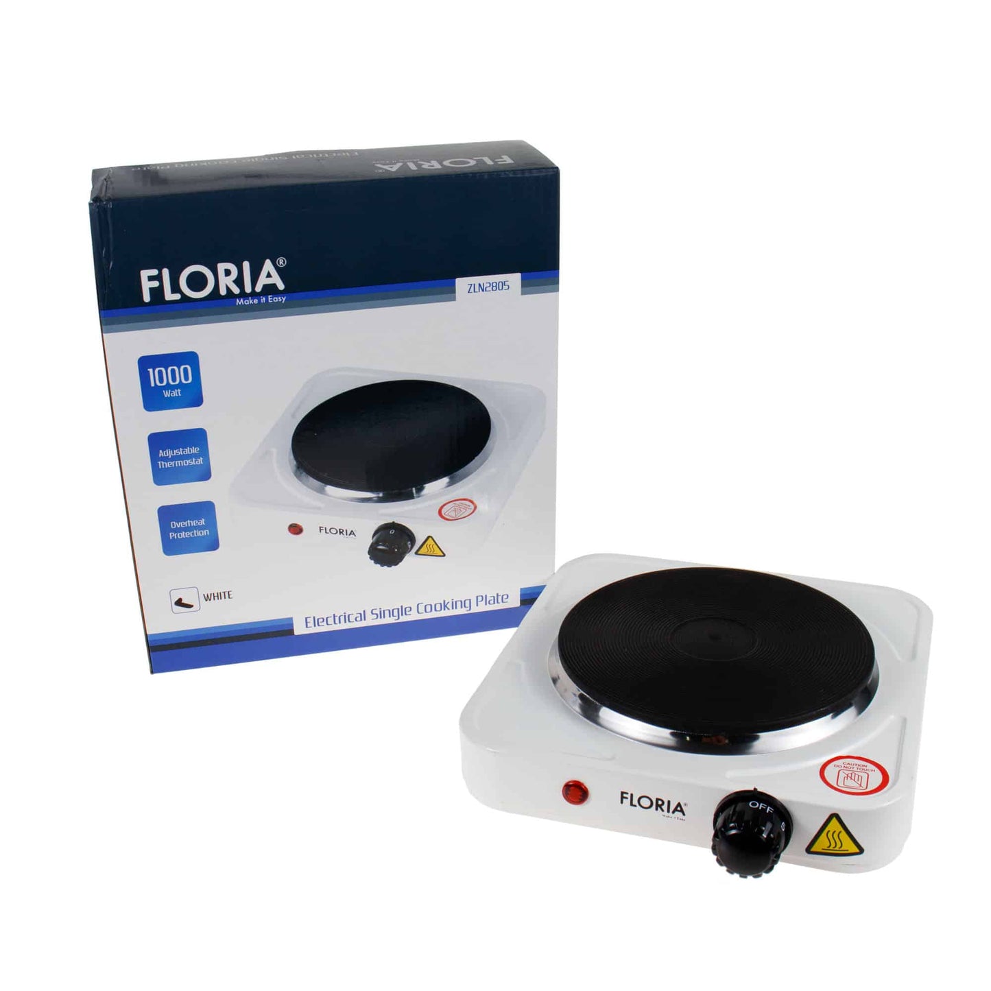 Plita electrica 1 ochi,1000W cu termostat / ZLN 2805 - 221.ro