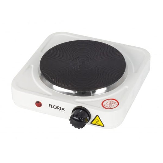 Plita electrica, 1 ochi cu termostat reglabil, putere 1500w, alb / ZLN 2829