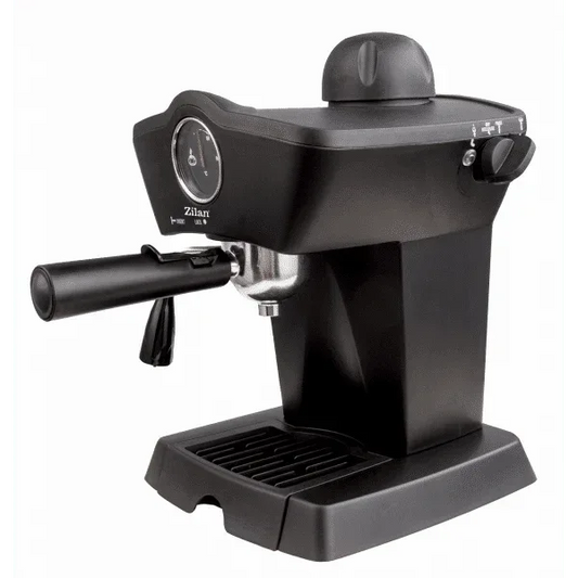 Espressor manual, putere 800W, capacitate 240ml, indicator de temperatura, negru / ZLN 2854 - 221.ro