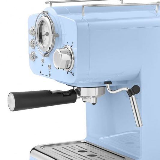 Espressor manual, putere 1100w, capacitate 1.25l, 15Bar, albastru / ZLN 2861