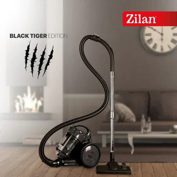 Aspirator fara sac, putere 700W, filtru HEPA13, control flux de aer pe maner, negru ZILAN / ZLN 3300 - 221.ro