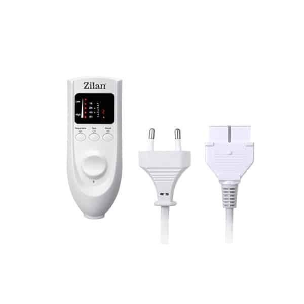 Patura cu incalzire electrica simpla, 1x60W, 150X80 cm, crem / ZLN 4114 - 221.ro