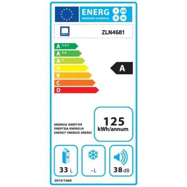 Racitor pentru vinuri, capacitate 33L, putere 50W, iluminare interioara / ZLN 4681 - 221.ro