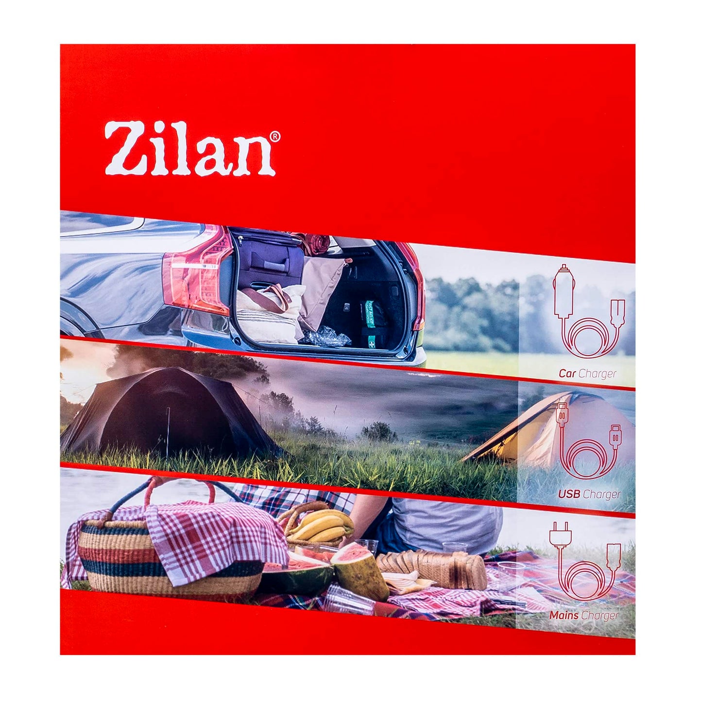 Lada frigorifica portabila cu racitor, capacitate 33l / ZLN 4759