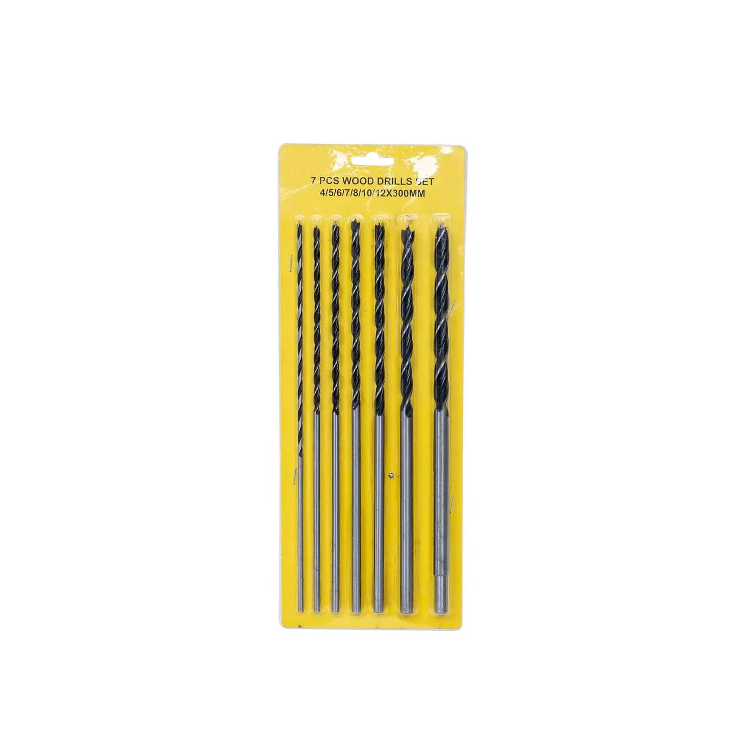 Set 7 spirale pentru lemn, 4-5-6-7-8-10-12mm Z-TOOLS / ZLN 6019 - 221.ro