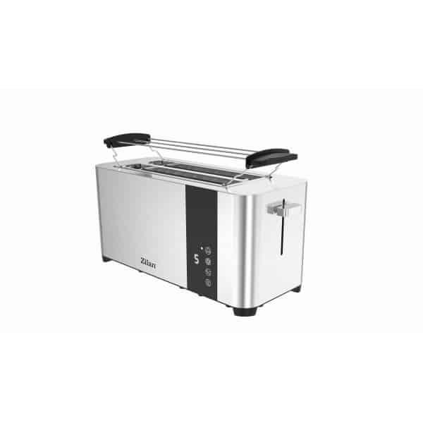 Prajitor de paine, cu ecran digital si tactil, putere 1400W, din inox / ZLN 6234 - 221.ro