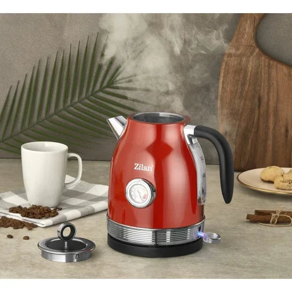Fierbator RETRO, capacitate 1.7l, Putere 2200W, rotire 360 / ZLN 7033 - 221.ro