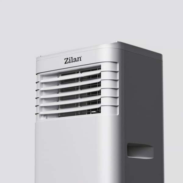 Aer conditionat portabil, functie de racire, dezumidificare si ventilatie, 9000 btu, filtru detasabil, alb / ZLN 7101