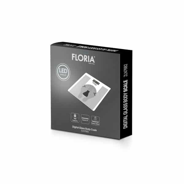 Cantar electronic de persoane, capacitate maxima 150kg, gri / ZLN 7682