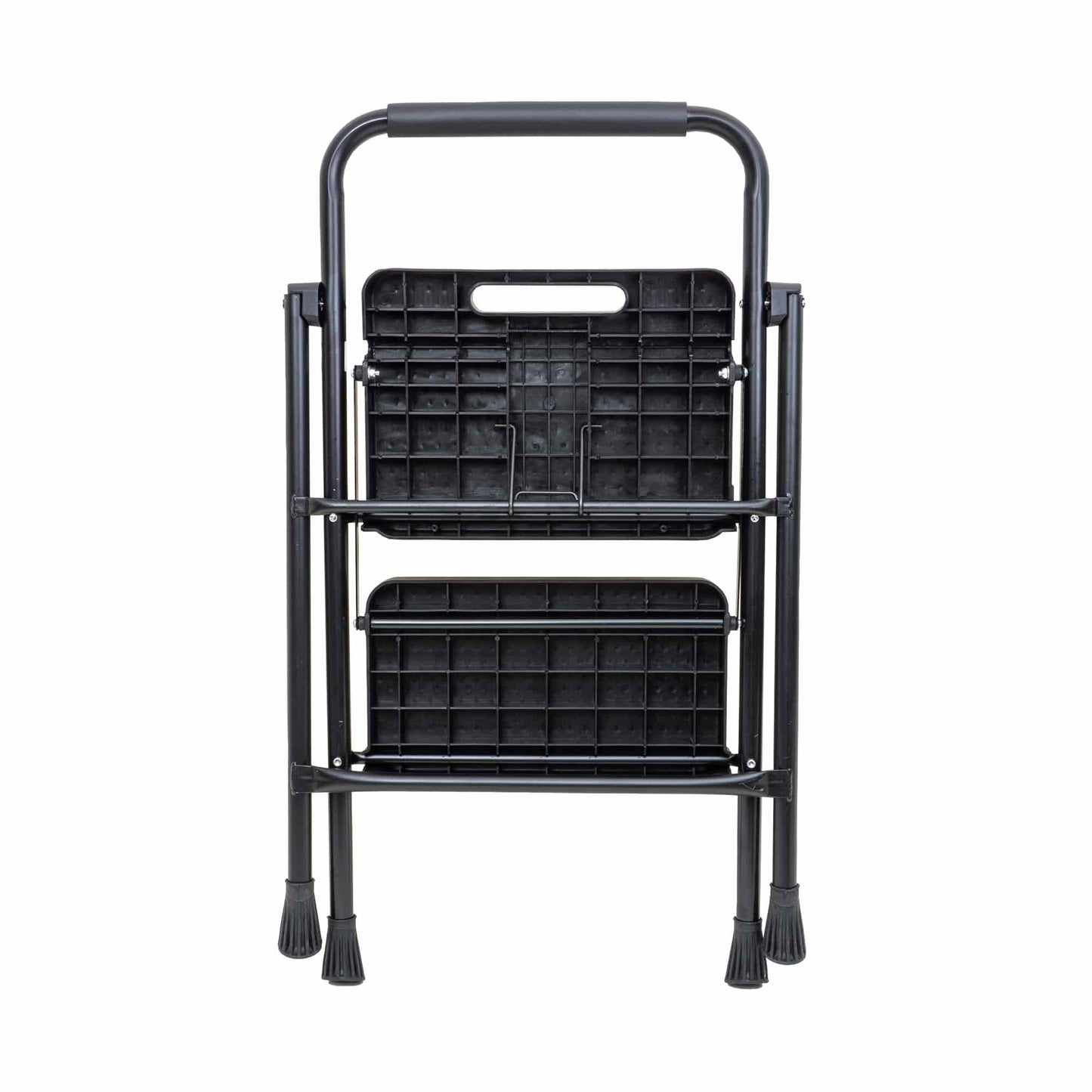 Scara metalica cu 2 trepte late, pliabila negru Z-TOOLS / ZTS 8086