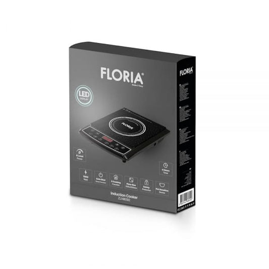 Plita cu inductie Floria, 8 trepte de putere, oprire automata, putere 1500W / ZLN 8092