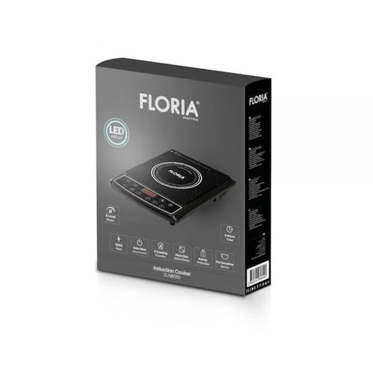 Plita cu inductie Floria, 8 trepte de putere, oprire automata, putere 1500W / ZLN 8092 - 221.ro
