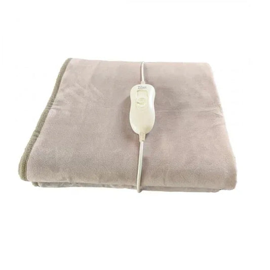 Patura electrica Zilan, dimensiuni 150x80cm, putere 60w, 3 trepte de incalzire, gri / ZLN 8498 - 221.ro