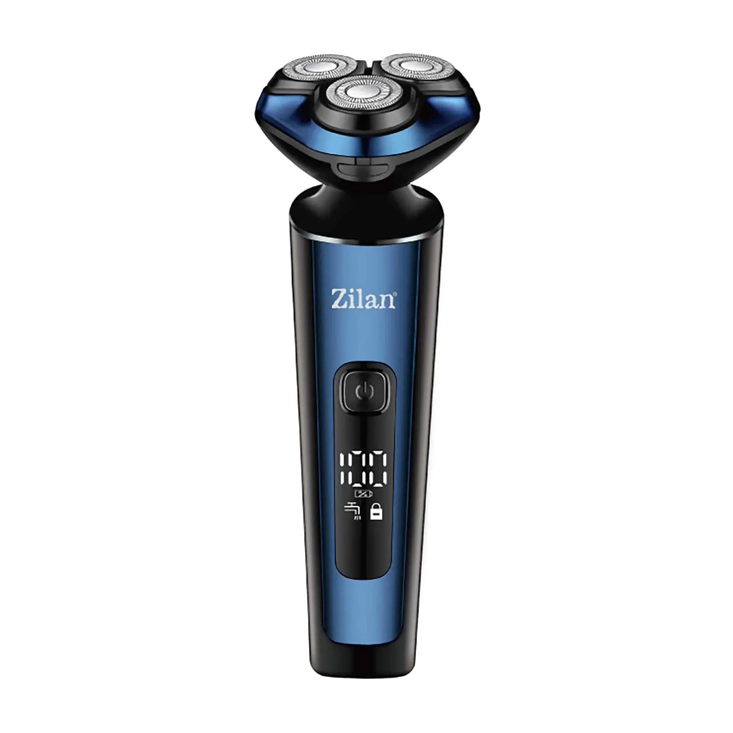 Aparat de tuns si ras 4 in 1, electric pentru barbati reincarcabil IPX6, LED, 3 capete, negru / ZLN 8726 - 221.ro
