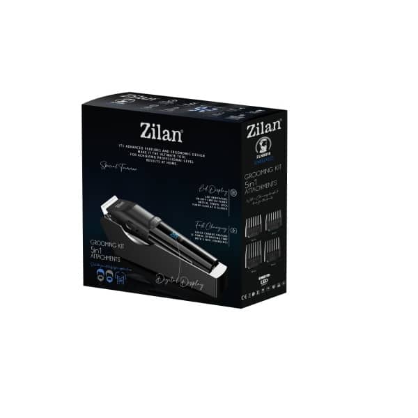 Aparat de tuns trimmer Rhodos, afisaj LED, lama detasabila ZILAN / ZLN 8818