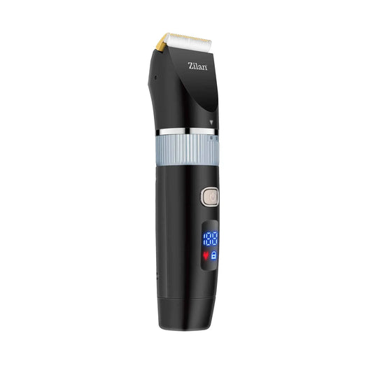 Aparat de tuns electric 7 in 1, pentru barbati reincarcabil IPX5, LED, negru / ZLN 8931 - 221.ro