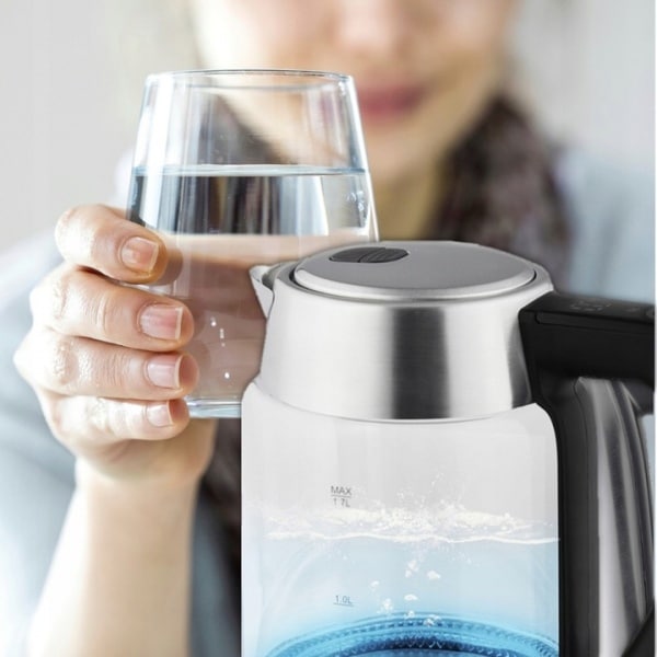 Fierbator electric digital, capacitate 1.7l, putere 2200W, ZILAN / ZLN 8955