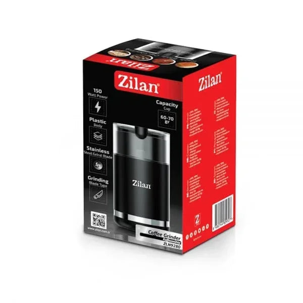 Rasnita electrica, putere 150W, lame din otel, corp din plastic negru / ZLN 9280 - 221.ro