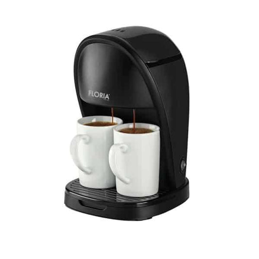 Aparat de facut cafea, putere 450W, filtru lavabil, 2 cesti incluse, cupa pentru masurat, negru / ZLN 9297 - 221.ro