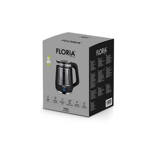 Fierbator electric, putere 1800W, capacitate 1.8l, baza rotativa 360° FLORIA / ZLN 9822 - 221.ro