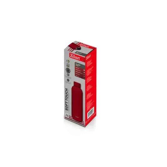 Termos tip sticla, interior inox, capacitate 500ml ZILAN, rosu / ZLN 9842 - 221.ro