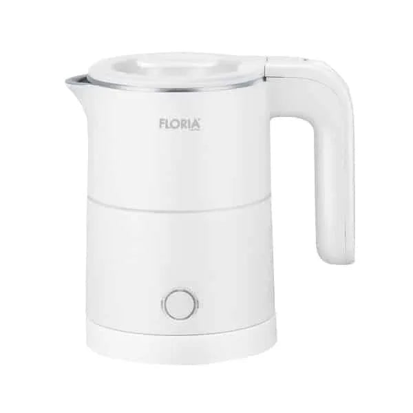 Fierbator electric, putere 1000W, capacitate 500ml, inox, alb FLORIA / ZLN1735 - 221.ro