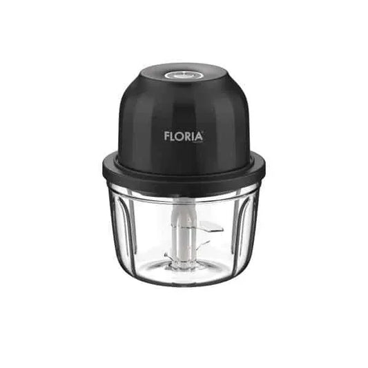 Tocator reîncărcabil pentru legume și fructe (Mini Chopper), cu o capacitate de 350 ml, baterie de 1200 mAh și putere de 5V/30W FLORIA / ZLN2655 - 221.ro