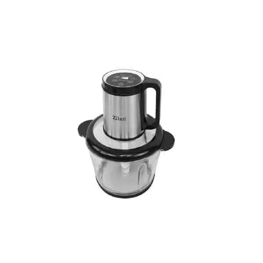 Tocator electric digital din inox, vas sticlă 3L, 4 funcții presetate, lame titan, 500 W ZILAN / ZLN2747 - 221.ro
