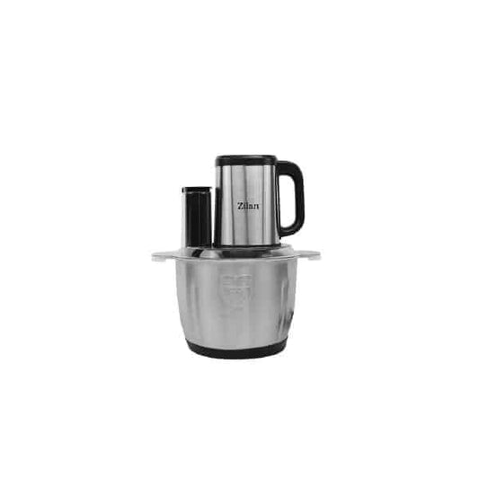 Tocator digital multifuncțional pentru legume și fructe, cu vas din inox de 3L, 4 programe, lame din titan și putere de 500W ZILAN / ZLN2757