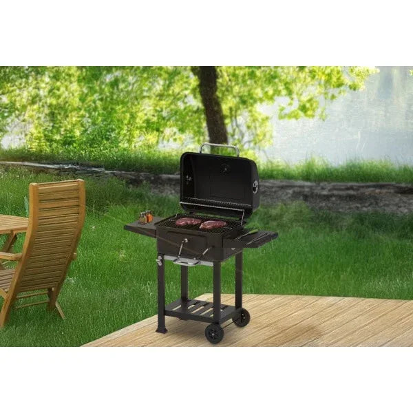 Gratar pentru gradina din material durabil, grila de gatit din otel cromat 54x42.5cm ZILAN / ZLN3574 - 221.ro