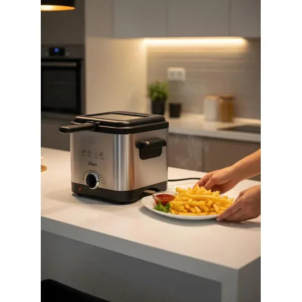 Friteuza cu aer cald, putere 1000W, capacitate 1.5 litri, ZILAN / ZLN4185