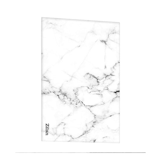 Tocator din sticla securizata, set 2 bucati, 30x52cm, alb ZILAN / ZLN4838