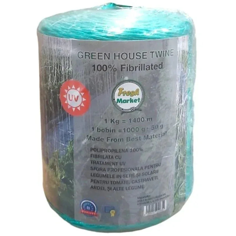 Sfoara cu fir rasucit din rafie, 1400m, 1kg Z-TOOLS / 4879 - 221.ro