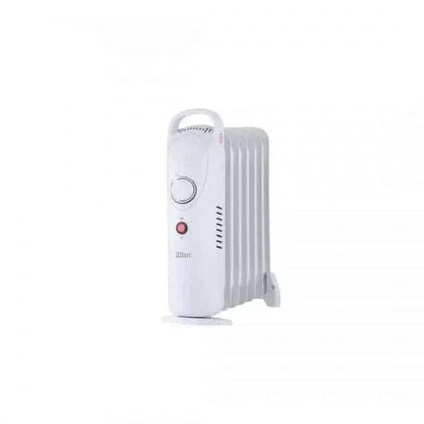 Mini calorifer cu ulei si 7 elementi, termostat si baza separata de elementi, alb, ZILAN / ZLN4980 - 221.ro