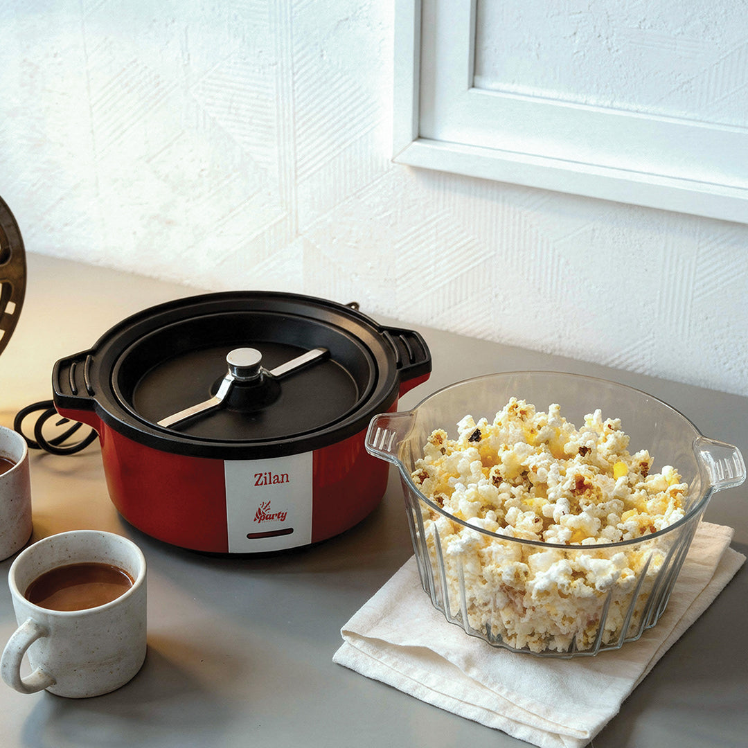 Aparat de popcorn, Party Series, putere 700W, capacitate bol 2L, preparare rapidă în 3-5 minute ZILAN / ZLN5110