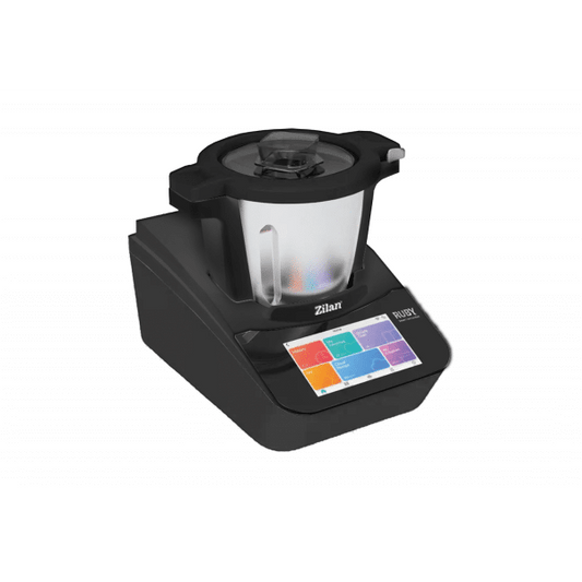 Robot de bucatarie multifunctional thermorobot, putere 1700W, capacitate 4.7L, 18 functii, aplicatie mobil, touchscreen, ZILAN RUBY / ZLN9341