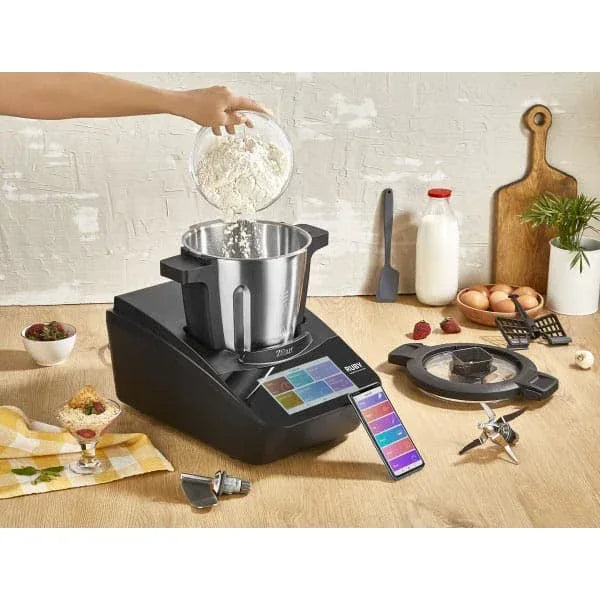 Robot de bucatarie multifunctional thermorobot, putere 1700W, capacitate 4.7L, 18 functii, aplicatie mobil, touchscreen, ZILAN RUBY / ZLN9341 - 221.ro